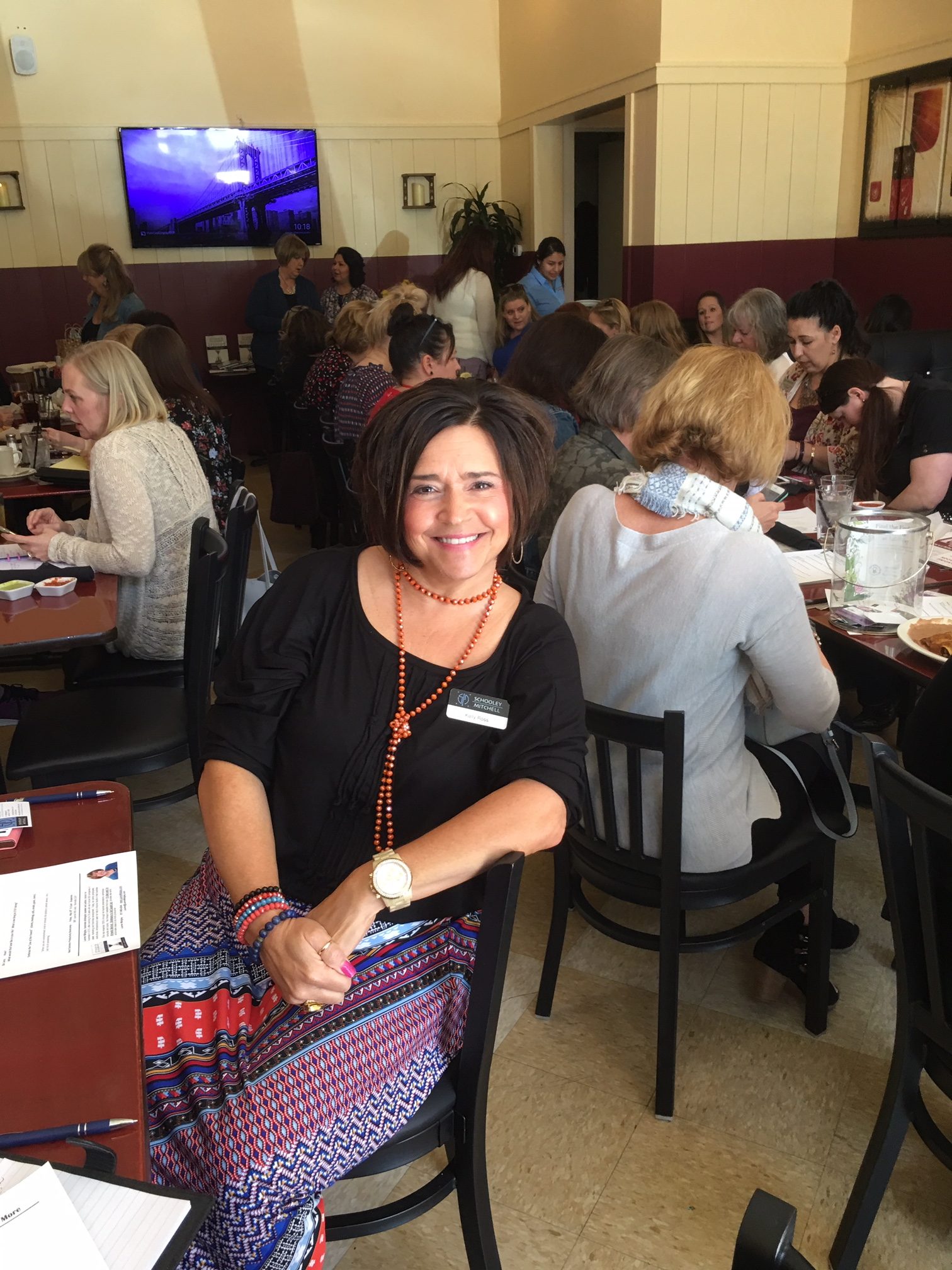 Schooley Mitchell -community involvement: Women's Business League April monthly luncheon